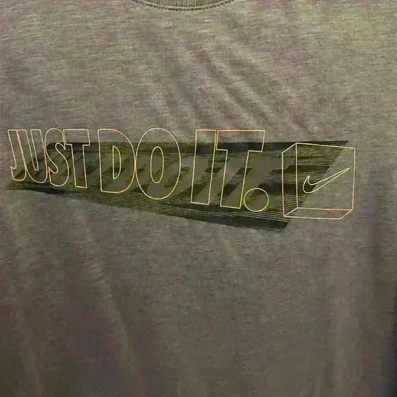 Nike men’s dri-fit green just do it tshirt 2xl - Picture 2 of 4